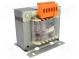 Transformator  Netz  300VA  230VAC  12V  12V  Ausg  Klemmleiste