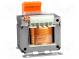 Transformator  Netz  50VA  230VAC  12V  Ausg  Klemmleiste  0,9kg