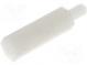 Distanzmuffe mit Gewinde  sechskant  Polyamid  M3  M3  19mm