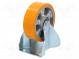 Transportrad  Ø  150mm  W  50mm  H  190mm  steif,mit Montageplatte