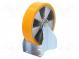 Transportrad  Ø  200mm  W  50mm  H  238mm  steif,mit Montageplatte