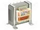 Transformator  Netz  4VA  230VAC  12V  0,34A  Ausg  Printmontage