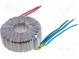 Transformator  Ringkern  200VA  230VAC  12V  12V  8,33A  8,33A  IP00