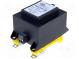 Transformator  überzogen  25VA  230VAC  24V  1,04A  DIN  600g  IP00