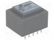 Трансформатор  залитый  1,2ВА  230ВAC  24В  0,05А  PCB  IP00  90г