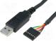 Modul  integrierte Leitung  UART,USB  USB A,Stiftbuchse  PIN  6