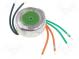 Transformator  Ringkern  10VA  230VAC  8V  1,25A  0,2kg  Ø  53mm