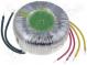 Transformator  Ringkern  200VA  230VAC  48V  48V  2,08A  2,08A  IP00