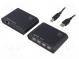 Extender USB  USB 1.1,USB 2.0  schwarz  Kat 5e,6