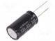Kondensator  elektrolytisch  bipolar  THT  330uF  63VDC  ±20%