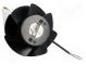 Lüfter  AC  axial  230VAC  Ø136x58mm  330m3/h  45dBA  kugelförmig