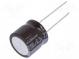 Kondensator  elektrolytisch  low ESR  THT  2200uF  6,3VDC  ±20%