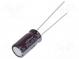 Kondensator  elektrolytisch  low ESR  THT  560uF  6,3VDC  Ø8x15mm
