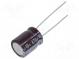 Kondensator  elektrolytisch  low ESR  THT  470uF  10VDC  ±20%
