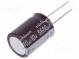 Kondensator  elektrolytisch  low ESR  THT  5600uF  10VDC  Ø18x25mm