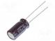 Kondensator  elektrolytisch  low ESR  THT  270uF  16VDC  Ø8x15mm