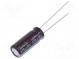 Kondensator  elektrolytisch  low ESR  THT  470uF  16VDC  Ø8x20mm