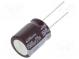 Kondensator  elektrolytisch  low ESR  THT  1500uF  25VDC  Ø16x20mm
