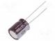 Kondensator  elektrolytisch  low ESR  THT  180uF  25VDC  ±20%