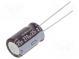 Kondensator  elektrolytisch  low ESR  THT  270uF  25VDC  Ø10x15mm