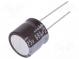 Kondensator  elektrolytisch  low ESR  THT  680uF  25VDC  Ø16x15mm