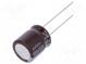 Kondensator  elektrolytisch  low ESR  THT  100uF  63VDC  ±20%