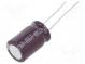 Kondensator  elektrolytisch  low ESR  THT  220uF  63VDC  ±20%