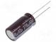 Kondensator  elektrolytisch  low ESR  THT  270uF  63VDC  ±20%
