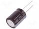 Kondensator  elektrolytisch  low ESR  THT  680uF  63VDC  Ø18x25mm