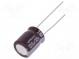 Kondensator  elektrolytisch  low ESR  THT  120uF  35VDC  ±20%