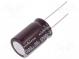 Kondensator  elektrolytisch  low ESR  THT  1200uF  35VDC  Ø16x25mm