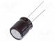 Kondensator  elektrolytisch  low ESR  THT  330uF  35VDC  ±20%