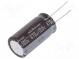 Kondensator  elektrolytisch  low ESR  THT  470uF  100VDC  ±20%