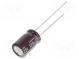 Kondensator  elektrolytisch  low ESR  THT  120uF  25VDC  Ø8x11,5mm