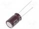 Kondensator  elektrolytisch  low ESR  THT  470uF  25VDC  Ø10x16mm