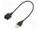 Adapter USB/AUX  Mazda  Mazda 6 2014->,Mazda CX-9 2013 ->