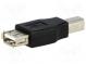 Adapter  USB 2.0  USB A-Buchse, USB B-Stecker