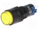 Schalter  Druck  Pos  2  SPDT  0,5A/250VAC  1A/24VDC  ON-(ON)  IP40