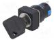 Schalter  Schlüsselschalter  Stab.Pos  2  Schaltw  ON-ON  Ø16mm