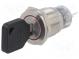 Schalter  Schlüsselschalter  Stab.Pos  1  Schaltw  ON-(ON)  Ø19mm