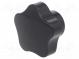 Rändelschraube  Ø  50mm  Innengew  M8  20mm  H  33mm  Duroplast PF
