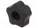 Rändelschraube  Ø  32mm  Innengew  M5  12mm  H  23mm