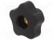 Rändelschraube  Ø  40mm  Innengew  M10  18mm  H  27mm