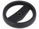 Rändelschraube  H  51mm  Polypropylen  ØÖffn.Mont  14mm  0÷80°C