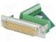 D-Sub  PIN  25  Stecker  Variosub  männlich  Schraubklemme  5A  60V