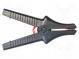 Krokodilklemme  32A  schwarz  max.43mm  Entspricht  CAT IV 5000 V