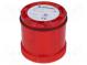 Signalgeber  Licht  LED  rot  24VDC  24VAC  IP65  Ø70x65mm  -20÷50°C