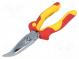 Zange  isoliert,halbrund,universell  Stahl  200mm  1kVAC  Blister