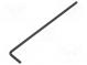 Schlüssel  Sechskant  2,5 mm | 113 mm | 20 mm