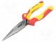 Zange  isoliert,halbrund,universell  Stahl  200mm  1kVAC  Blister